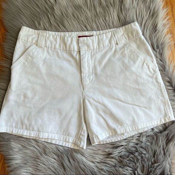 Women’s Merona White Shorts Size 4 - Picture 1 of 3